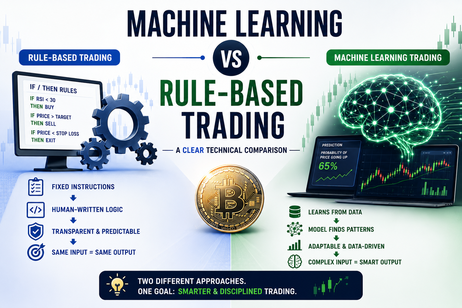 Machine Learning vs Rule-Based Trading: A Clear Technical Comparison