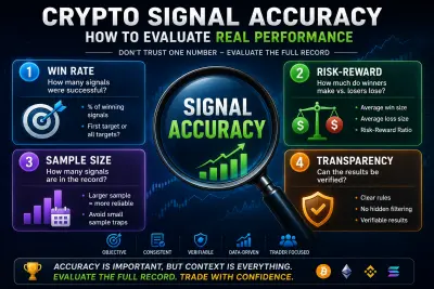 Crypto Signal Accuracy Explained: How to Evaluate Real Performance