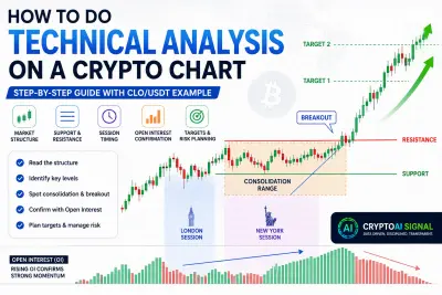 How to Do Technical Analysis on a Crypto Chart (CLO/USDT Example)