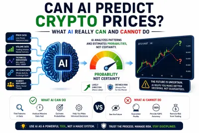Can AI Predict Crypto Prices? What AI Really Can and Cannot Do