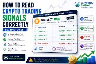 How to Read Crypto Trading Signals Correctly (Beginner Guide)